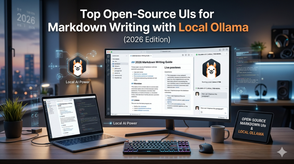 open uis markdown local ollama