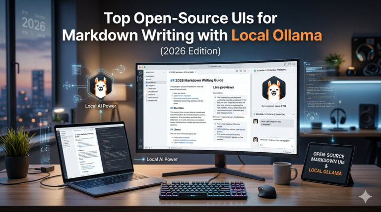 open uis markdown local ollama
