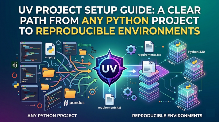 uv project setup guide image