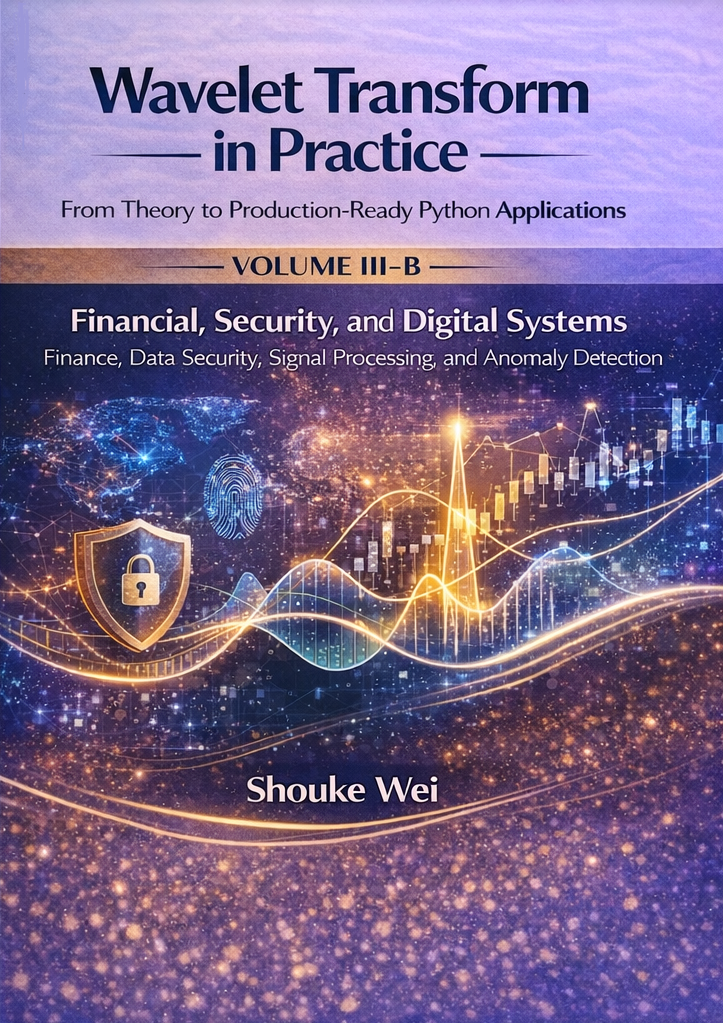 Financial, Security, and Digital Systems wavelet volume iii b cover front